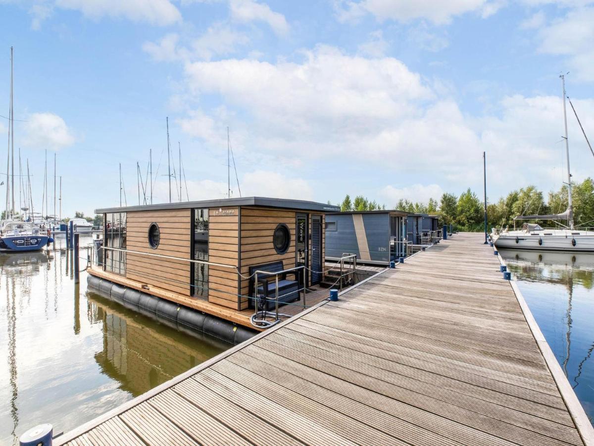 Comfortable Houseboat In Volendam Marina Eksteriør bilde